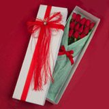 One Dozen Long Stemmed Red Roses