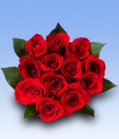 One Dozen Red Roses + 6 FREE Roses